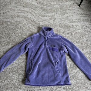 Patagonia Lavender Fleece Jacket
